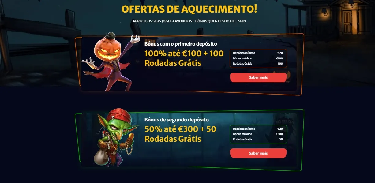 Bónus HellSpin Casino