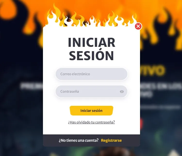 HELL SPIN Casino Paso para el registro 1