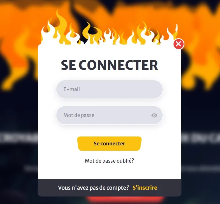 Hellspin CASINO Étape d'inscription 1