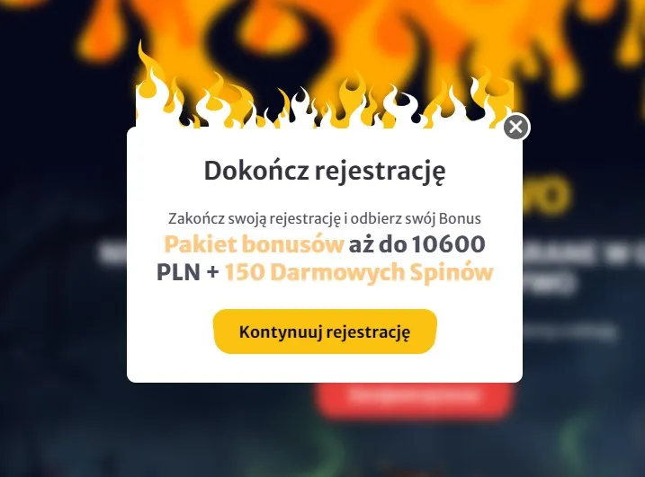 HELLSpin Casino Krok rejestracji 3