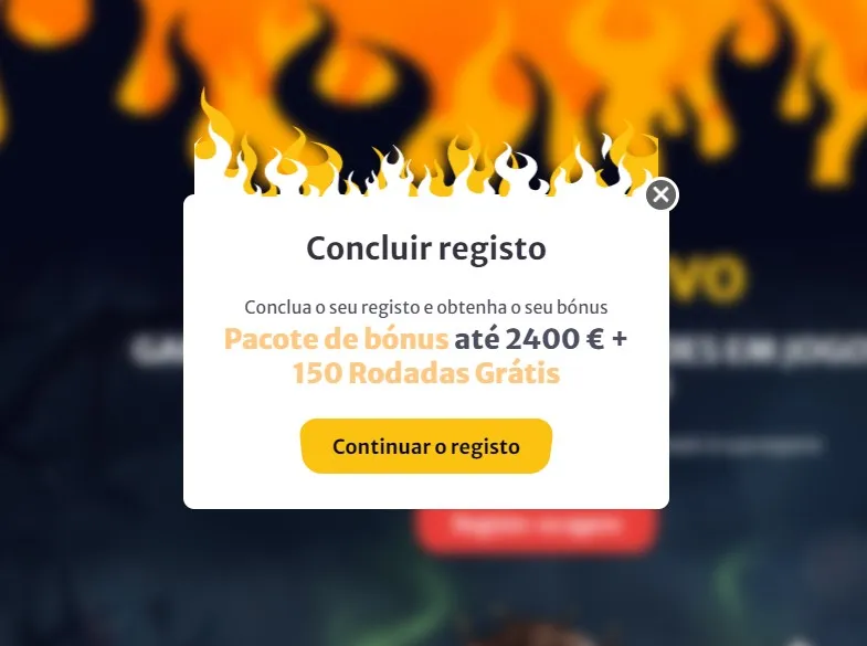 HELLSpin Casino Passo para o registo 3